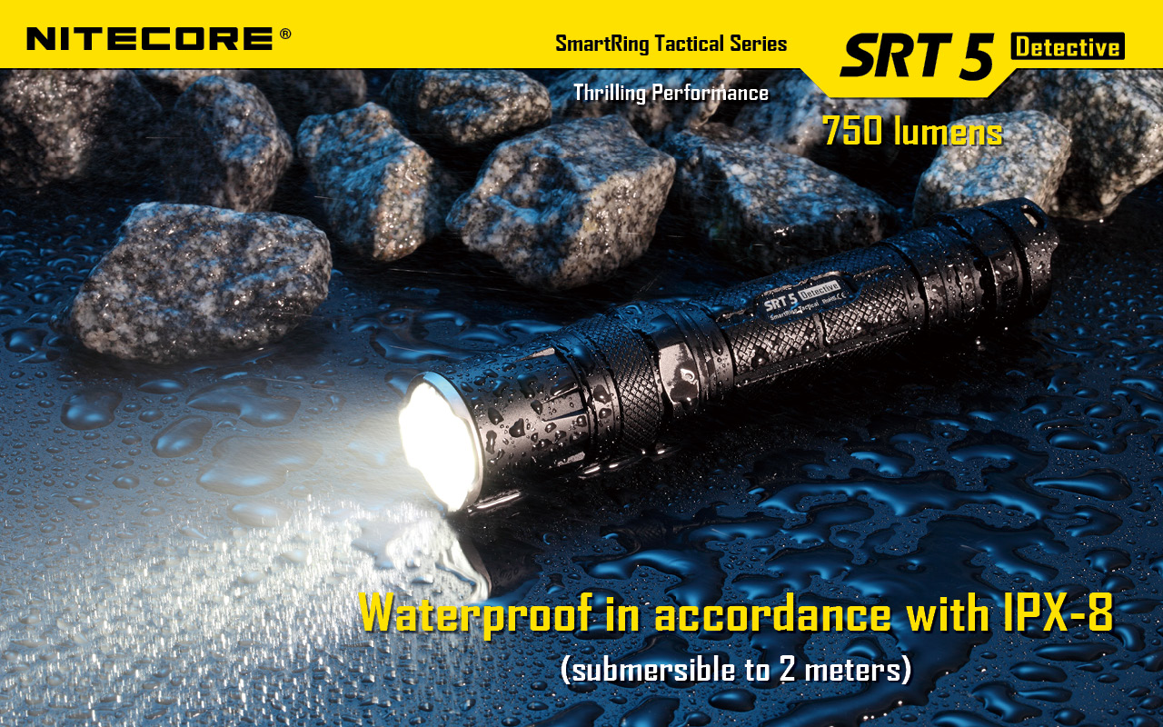  Nitecore SRT5 LED Taschenlampen