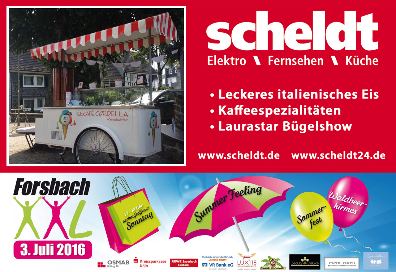 Forsbach XXL 2016 bei Elektro Scheldt